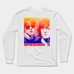 Spacemen 3 /// Psychedelic Fan Art Design Long Sleeve T-Shirt